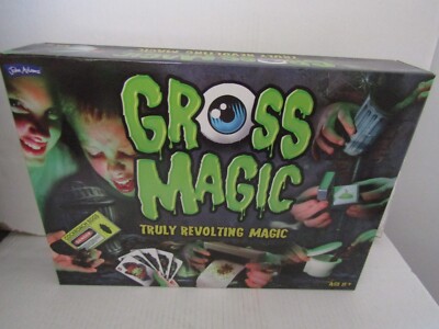 John Adams Gross Magic wirklich revolting Kinder Spaß Spiel Magier Set NEU