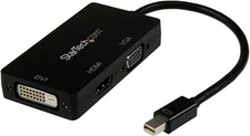 StarTech MDP2VGDVHD Mini DisplayPort to HDMI/VGA/DVI Splitter Adapter Converter