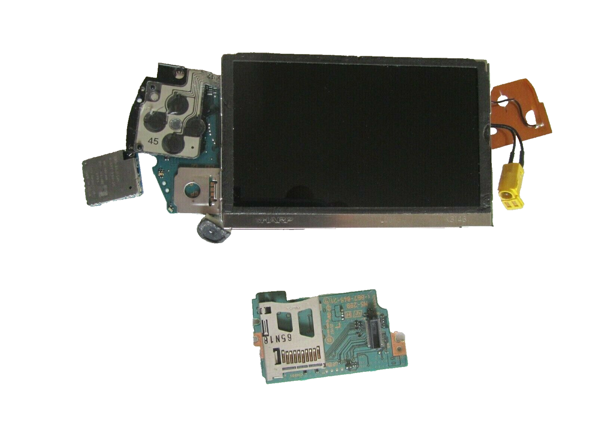 PSP 1004 MOTHERBOARD TA-081 WLAN Module MS-299 Memory Stick Slot +