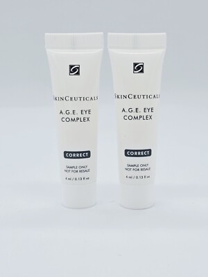 Skinc3uticals A.G.E. Age Advanced Eye Cream Sample .13oz. QTY:2