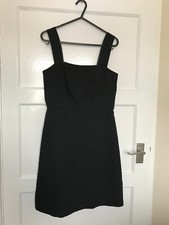 New Look Little Black Dress Sleeveless A Line UK Size 8 Classic
