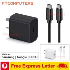 25W Super Fast Wall Charger Type-C Cable for samsung s25 s25+ s25 ultra s25 edge