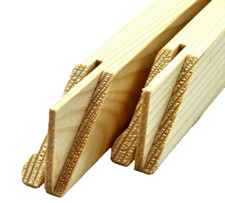 Canvas Bars Frame Stretcher Slotted Sold in Pairs 19mm x 35mm Standard & Wedges