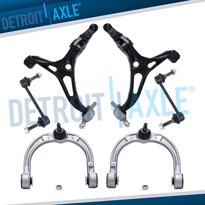 Front Upper Lower Control Arms Ball Joints Kit for GL320 GL450 ML350 ML450 ML500
