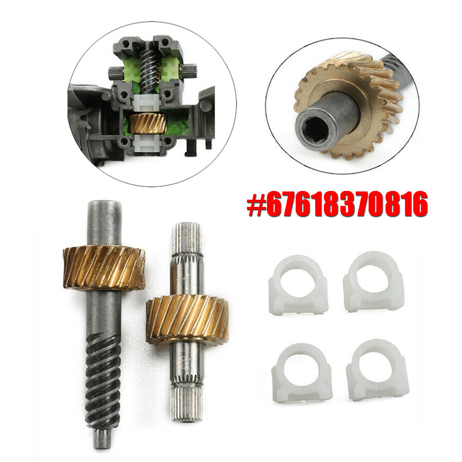 Suity Top Klink Motor Gear Reparatie Kit Metal Convertible 67618370816 Compatibel Met BMW E36 E46 E64 Top Klink Gear Reparatie