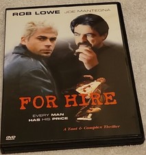 For Hire DVD Rob Lowe , Joe Mantegna Rare oop