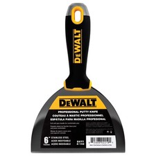 DEWALT 6" Stainless Steel Joint Knife w/ Soft Grip Handle | DXTT-7-142
