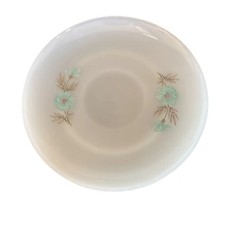 Milkglass Saucer Fire King Oven Ware Bonnie Blue Flower Replacement Single Plate