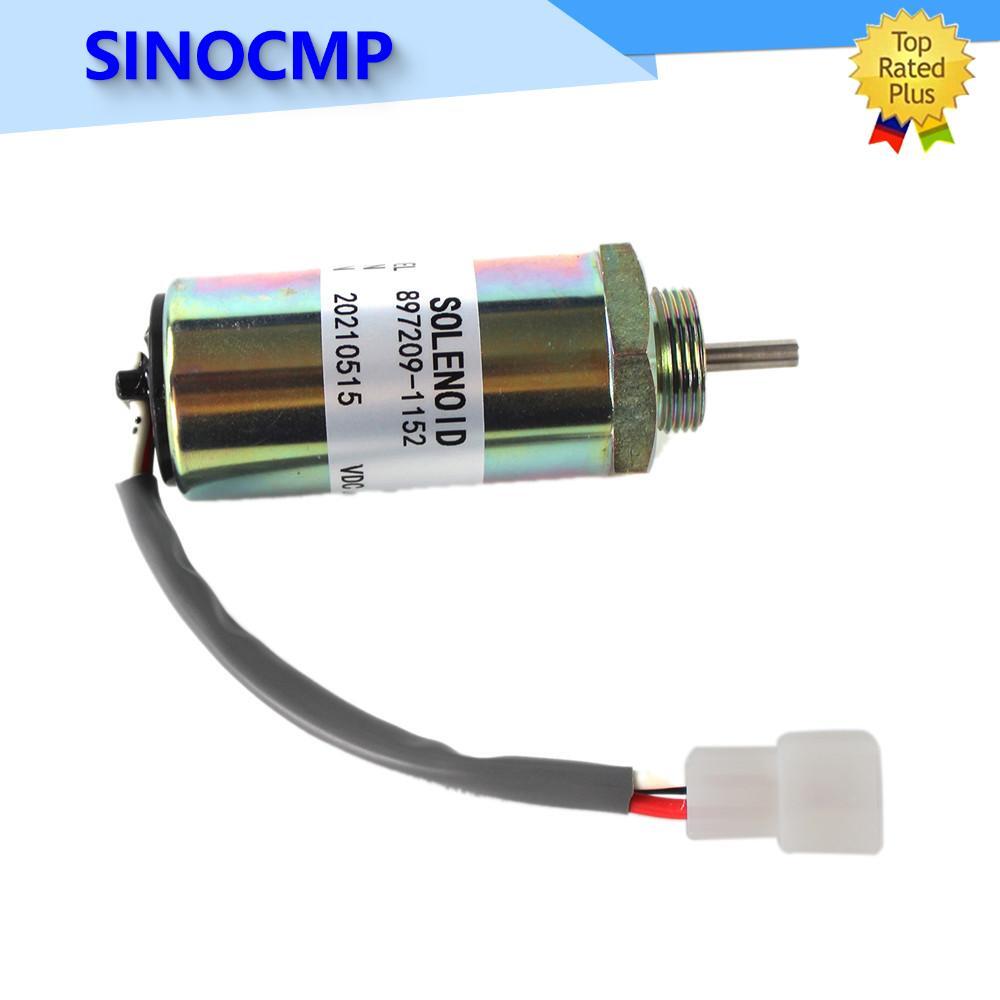 Katutoshi Kobayashi専用 VL-SWD200K 4LE1 4LE2 Fuel Stop Solenoid 897209-1152 MV2-40 For Isuzu