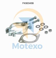 FK90345B Montagesatz FüR Abgaskatalysator Renault Trafic 2.0 9/1994-10/2000