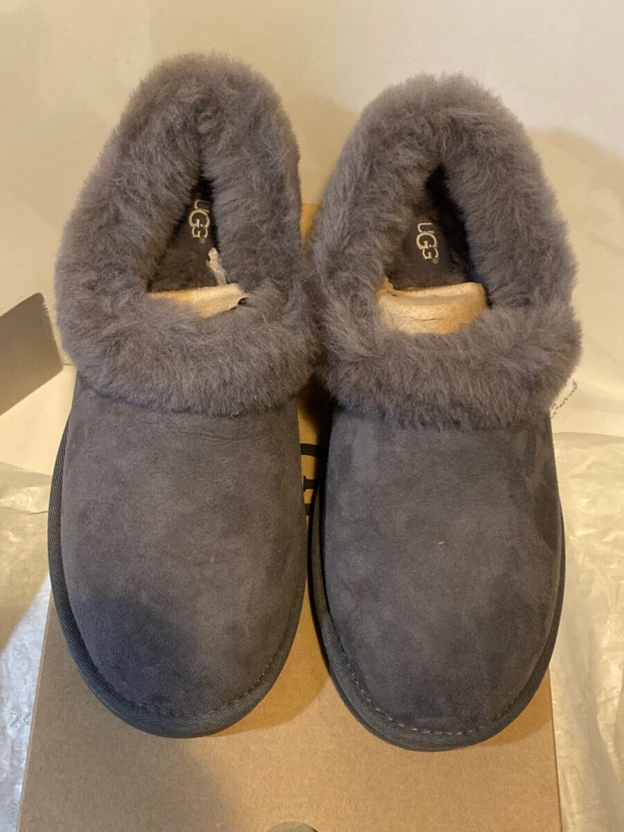 UGG Australia Nita Genuine Shearling Slippers Moccasins Size UGG Australia Nita Genuine Shearling Slippers Moccasins Size