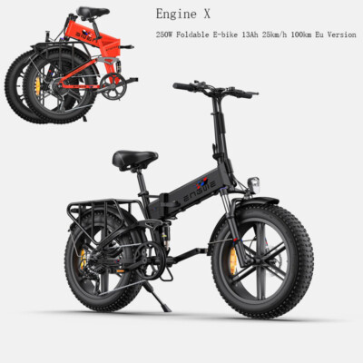 ENGWE Bicicletta Elettrica Pieghevole da 250W Cambio a Velocità