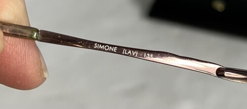 Vtg,Cat’s Eye Trifocal Prescription Sunglasses And Hard Case,Simone(LAV)135 - Picture 5 of 6