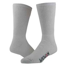 Wigwam F1055 King Cotton Crew Heavyweight Cotton Sock, 1 pair Pack, USA, Whi Lar