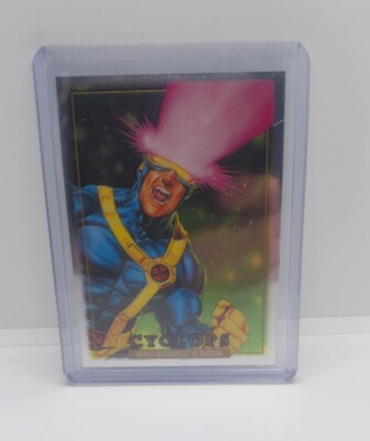 2024 SkyBox Marvel Masterpieces 92 Platinum Cyclops #13 Rainbow