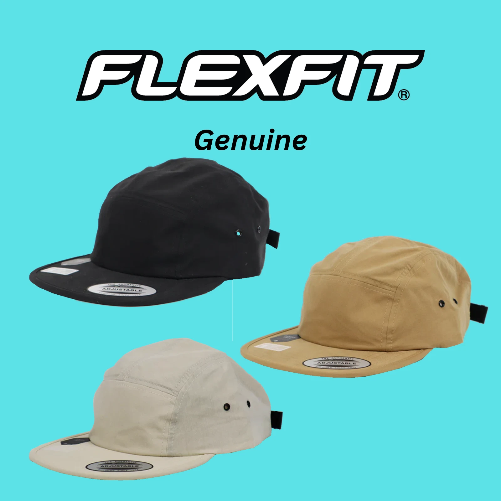 Flexfit Cap 7005WP Waterproof Classic Jockey Cap