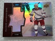 ALEXIS LAFRENIERE 2020-21 Upper Deck SPX FINIE SPECTRUM #d/99 Rookie insert NYR
