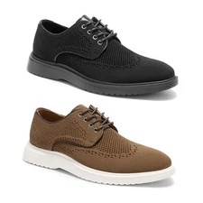 Men's Dress Oxfords Breathable Comfortable Lightweight Casual Business Shoes