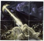 Lord Of The Rings Scene Box 6 Card Gandalf in the Pelennor Fields Set Sealed