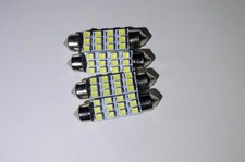 4 X Bright White 42mm 12smd Led 212-2 578 211-2 Festoon Dome Interior Light Bulb