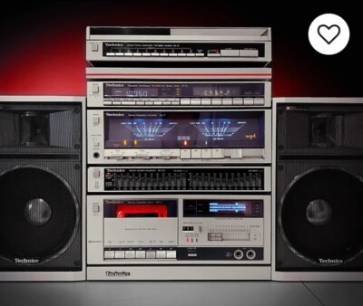 Technics コンポーネント電話 S-HL7 TECHNICS SU-7 🌈RaRe🌈 Complete Vintage Stereo Component System VU