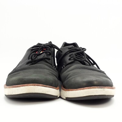 Men\'s Olukai Kalia Li Black Leather/Suede Shoes Olukai Kalia Li in Black Shoes main image 2