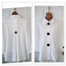 Joseph Ribkoff White Swing Jacket Uk Size 12