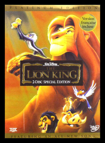The Lion King 1994 2 DVD Set CARTOON ANIMATED DISNEY MOVIE LIONKING PART 1  786936217421 | eBay