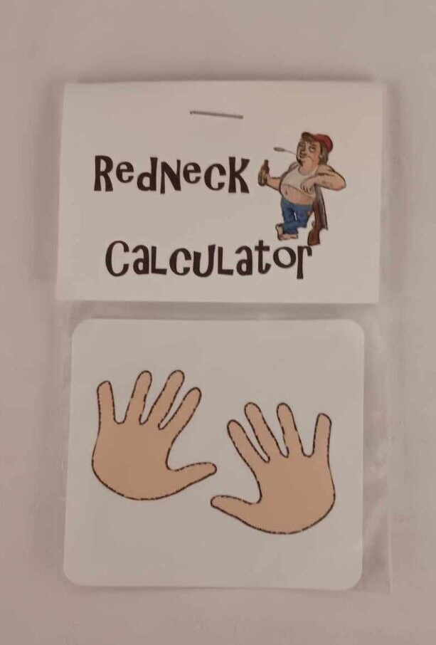 Redneck Calculator gag gift for fun and games or party favor for your next event-image