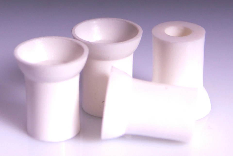 SILBERKREUZPUPPEN BUCK GEBAUTE KINDERWAGEN KAPUZENABSTANDSHALTER ERSATZTEILE WEISSER KUNSTSTOFF