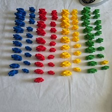 Bear Counters Set, Counting, Color  Sorting Toy, Set of 79, Ages 3 Used