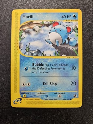 Pokemon Expedition Marill 120/165 EXCELLENT