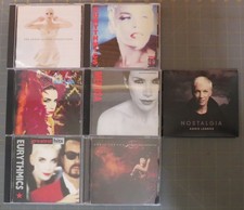 7 annie lennox cds - diva, medusa, be yourself, nostalgia, collection&hellip;