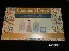 Crabtree Evelyn Summer Hill 4 Piece Collection BATH SHOWER GEL, HAND THERAPY