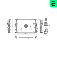 ERA MotorküHler WasserküHler 673388 FüR Mercedes Klasse W211 Model S211 CLS C219