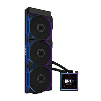 Lian Li HS2LCDS36TB Hydroshift II LCD-S 360TL 360mm ARGB Liquid CPU Cooler Black