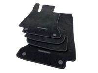 Original FußMatten Velours Schwarz Mercedes-Benz E-Klasse Cabrio Coupe 238 Stoff