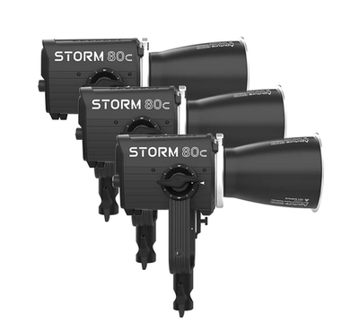 Aputure STORM 80c 3-Light Kit | eBay