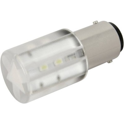 CML Innovative Technologies 1856123W LED-Signalleuchte Kaltweiß BA15d 230 V/AC