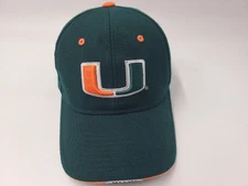 University of Miami Hurricanes Zephyr Eastbay Adjustable Hat Cap Wool Blend NCAA