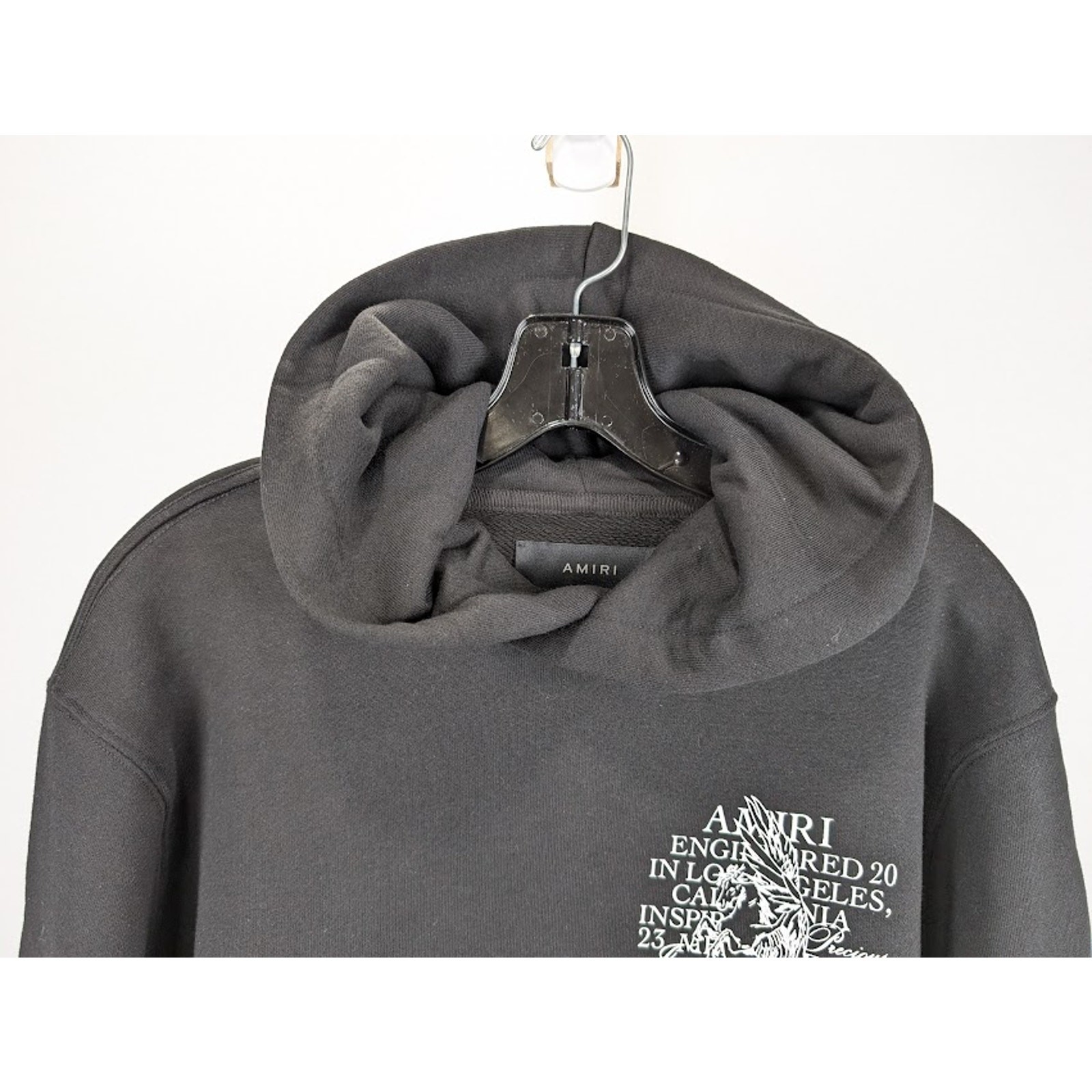 Amiri Q:3 / Precious Memories Hoodie in Black BNWT Medium image 3