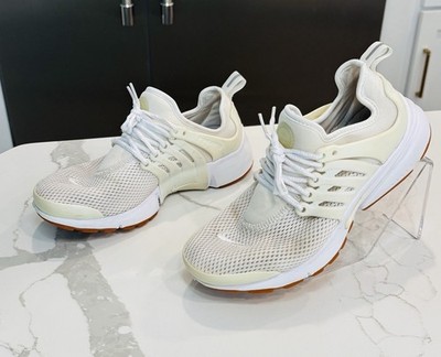 Size 7 Women's Nike Air Presto White Training Running Gum Sole Sneakers