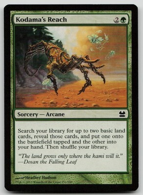Kodama's Reach C Modern Masters 151 NM