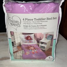 Precious Moments 4 Pc Toddler Bed Set Girls Purple Be Brave