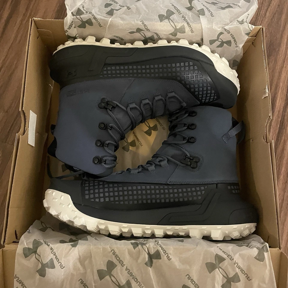 Under Armour HOVR Raider Waterproof Herren Wanderschuhe Gr. 12 Vibram Sohlen Neu