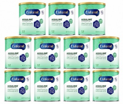 11 Pack Enfamil Reguline Formula - 12.4 oz Cans Exp 09/01/2026