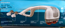 Homedics Percussion Action Plus Massager With Heat With Box and attachments.
