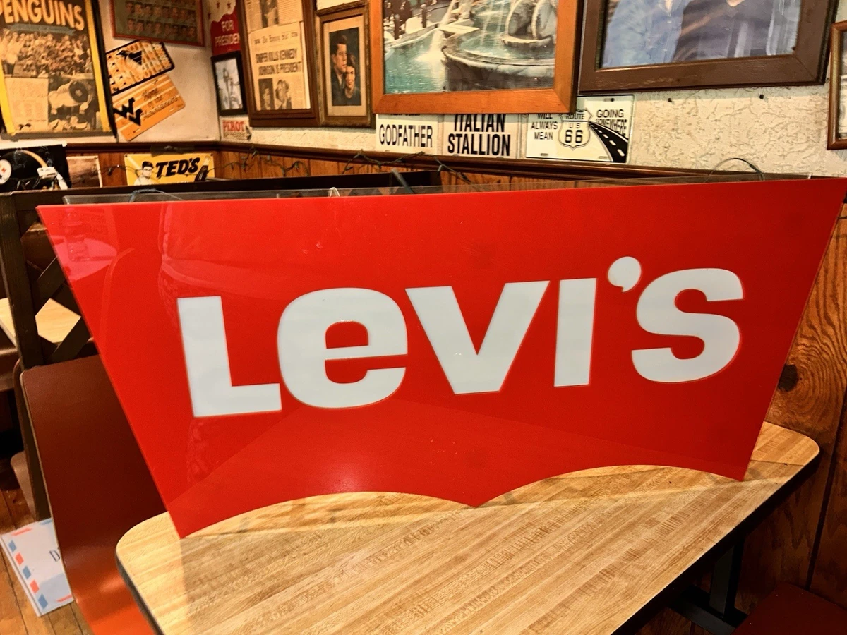 Levis Sign In Collectible Advertising Store Displays | eBay