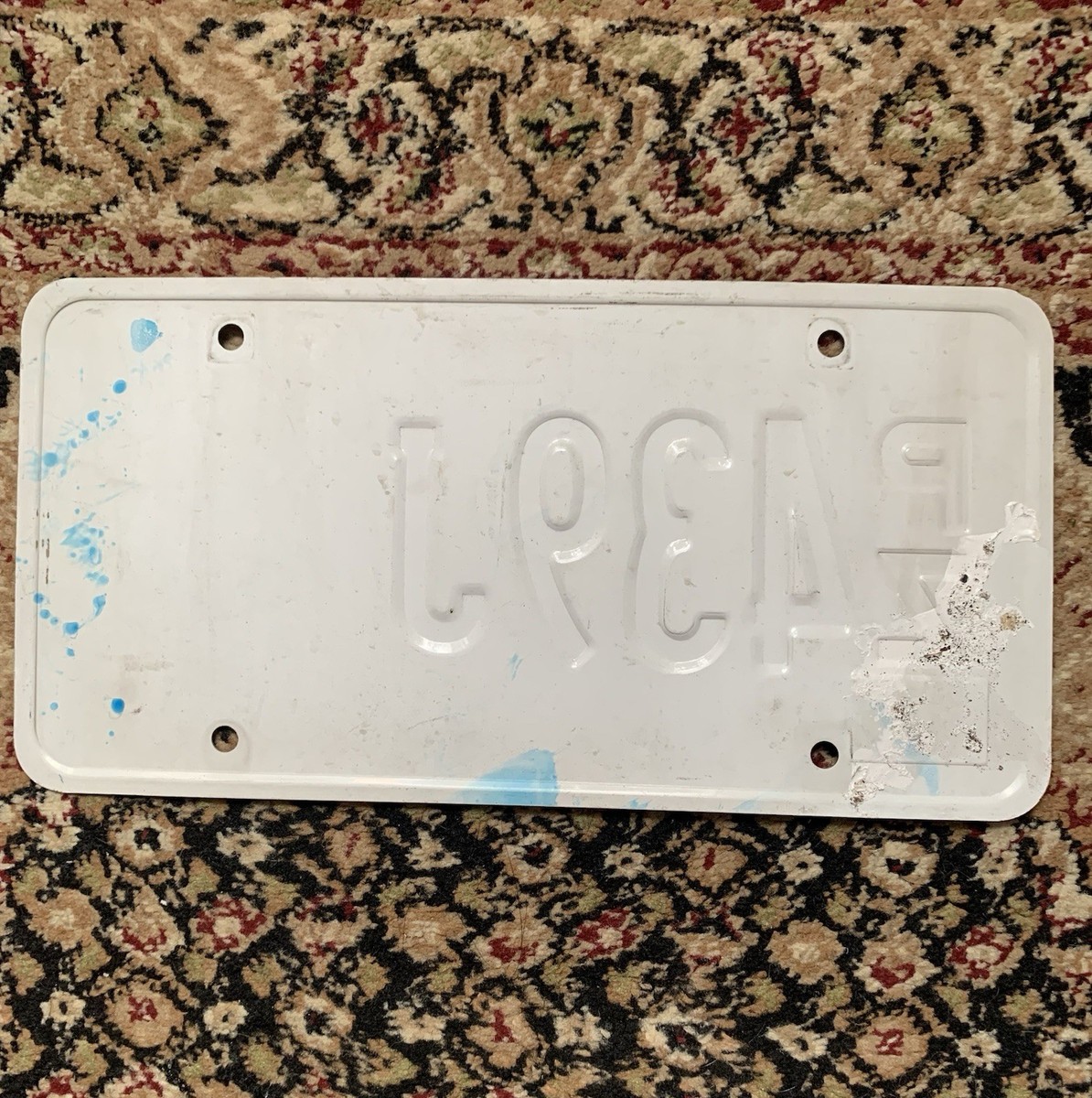 Pennsylvania SAVE WILD ANIMALS License Plate PZ439J (Expired 12