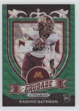 2021 Panini Prizm Draft Picks Crusade Green Wave Prizm Rashod Bateman #166 0u7